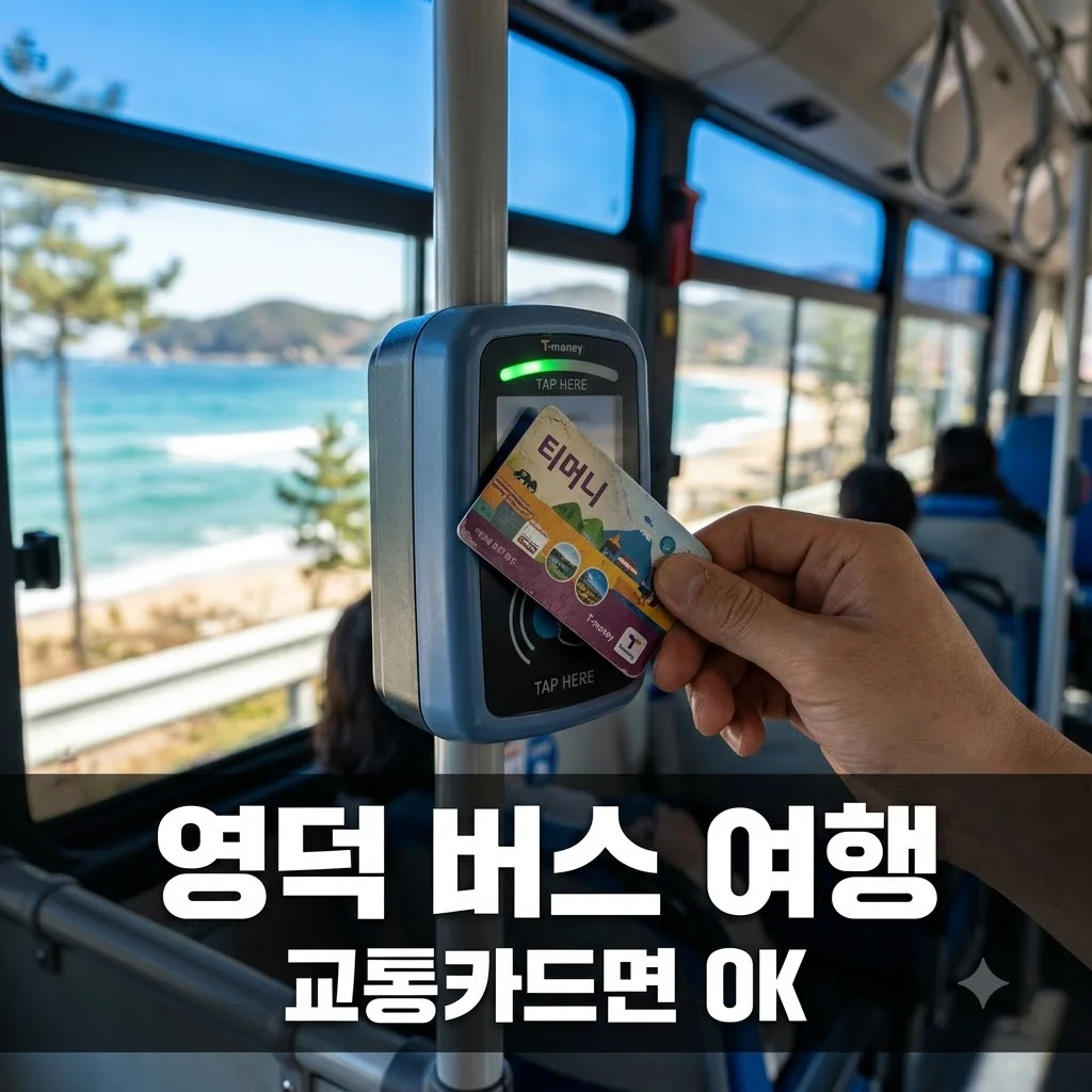 교통카드면 충분해! 생생정보 영덕 버스 바다 여행 완벽 가이드