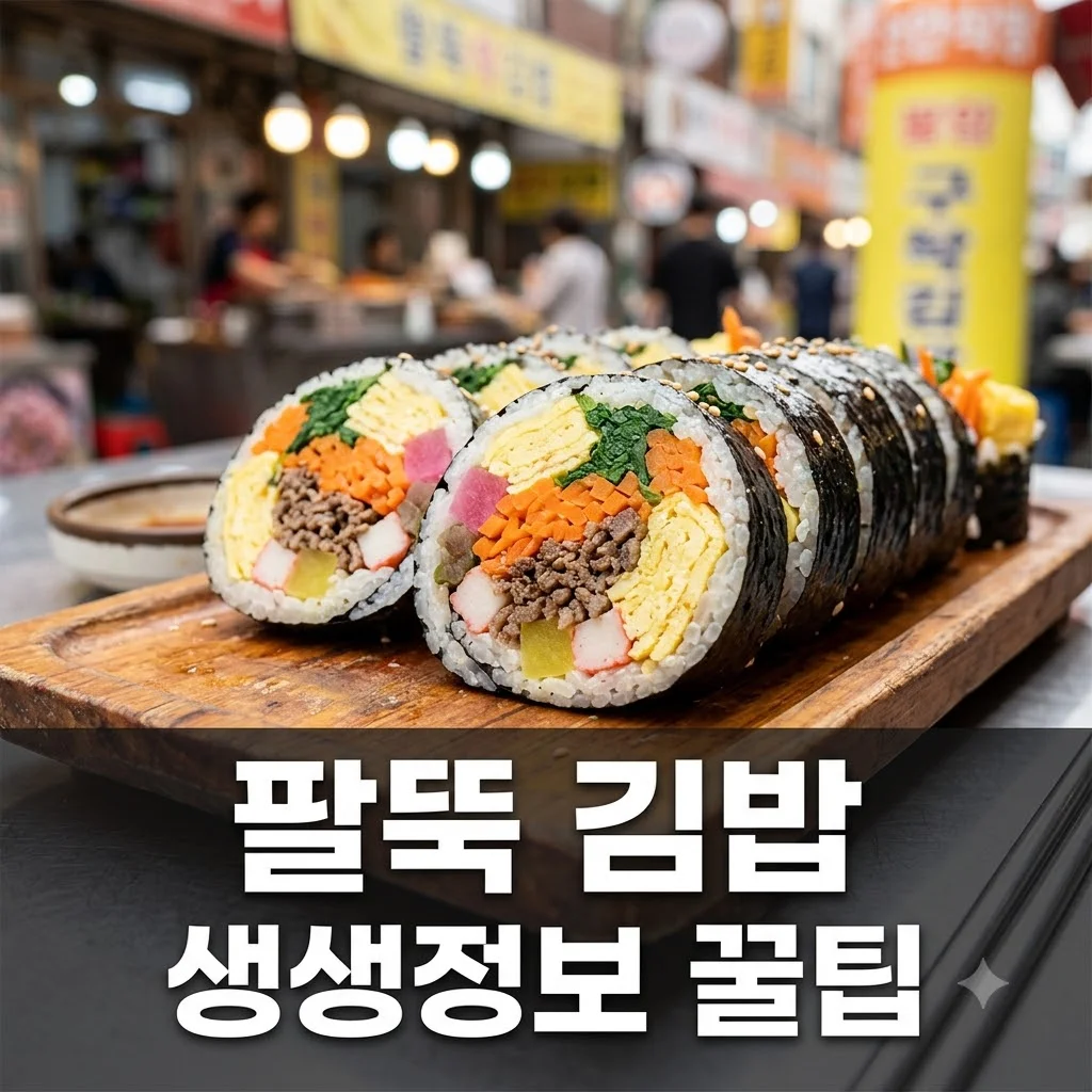 2TV 생생정보 팔뚝 김밥! 해운대바다김밥 178만 뷰 대왕 김밥 방문 꿀팁