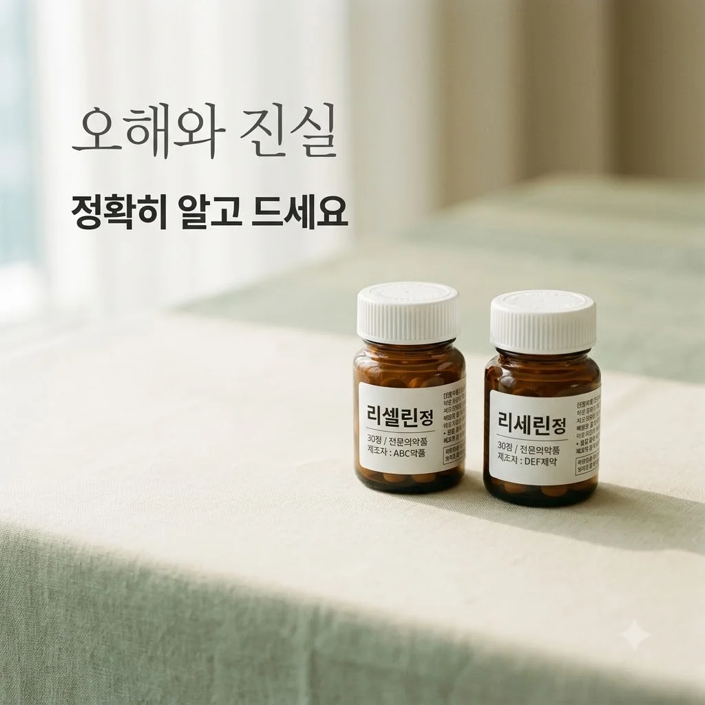 리셀린정, 다이어트약일까? 리세린정과의 차이와 진실 총정리