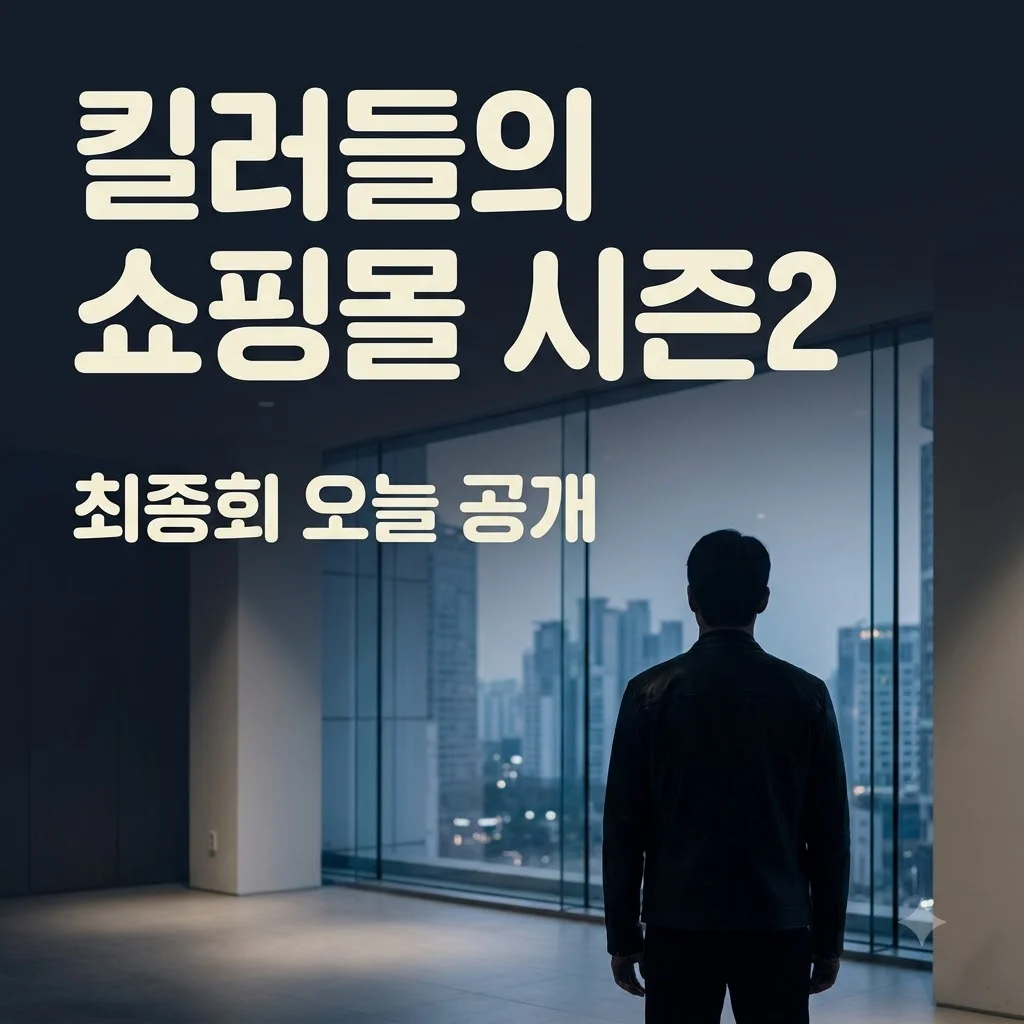 킬러들의 쇼핑몰 시즌2: 오늘(12일) 최종회! 공개일, 요일, 몇부작 핵심 정보 총정리
