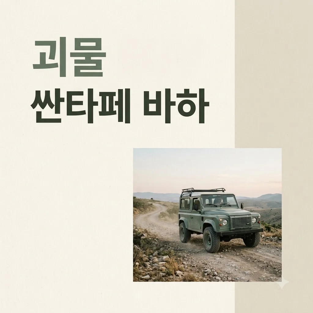 현대차 인정 2도어 괴물 SUV 등장? 싼타페 바하 콘셉트의 모든 것
