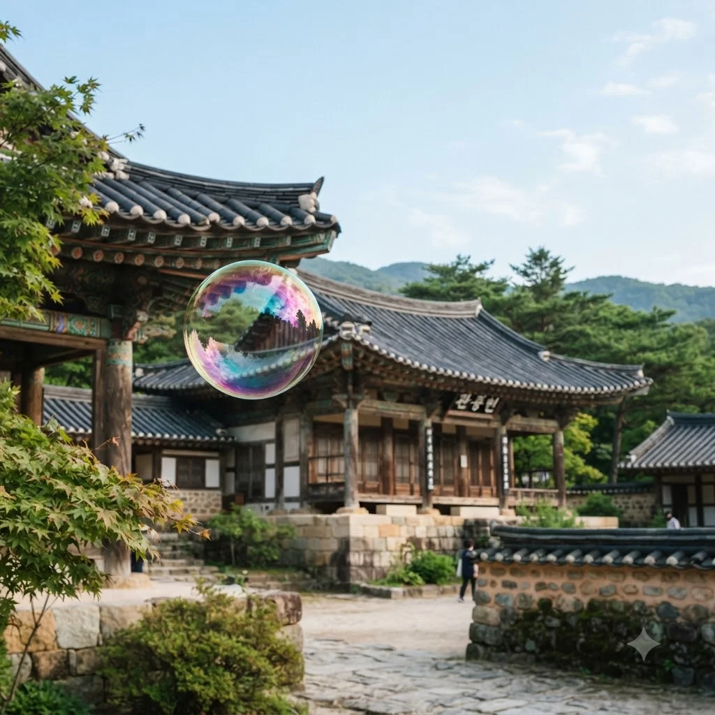 역사와 비눗방울이 만나는 영월 '관풍헌'의 매력