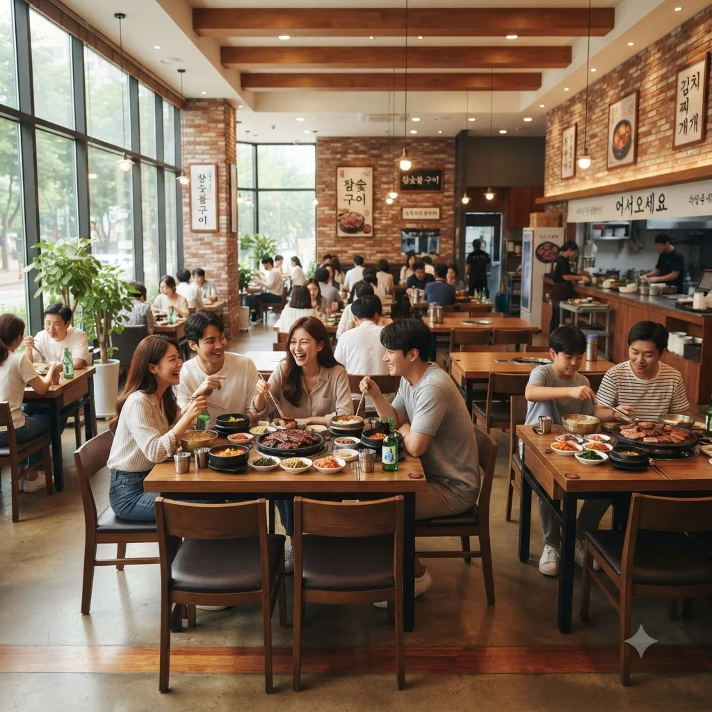 쾌적한 공간과 신속한 서비스의 조화