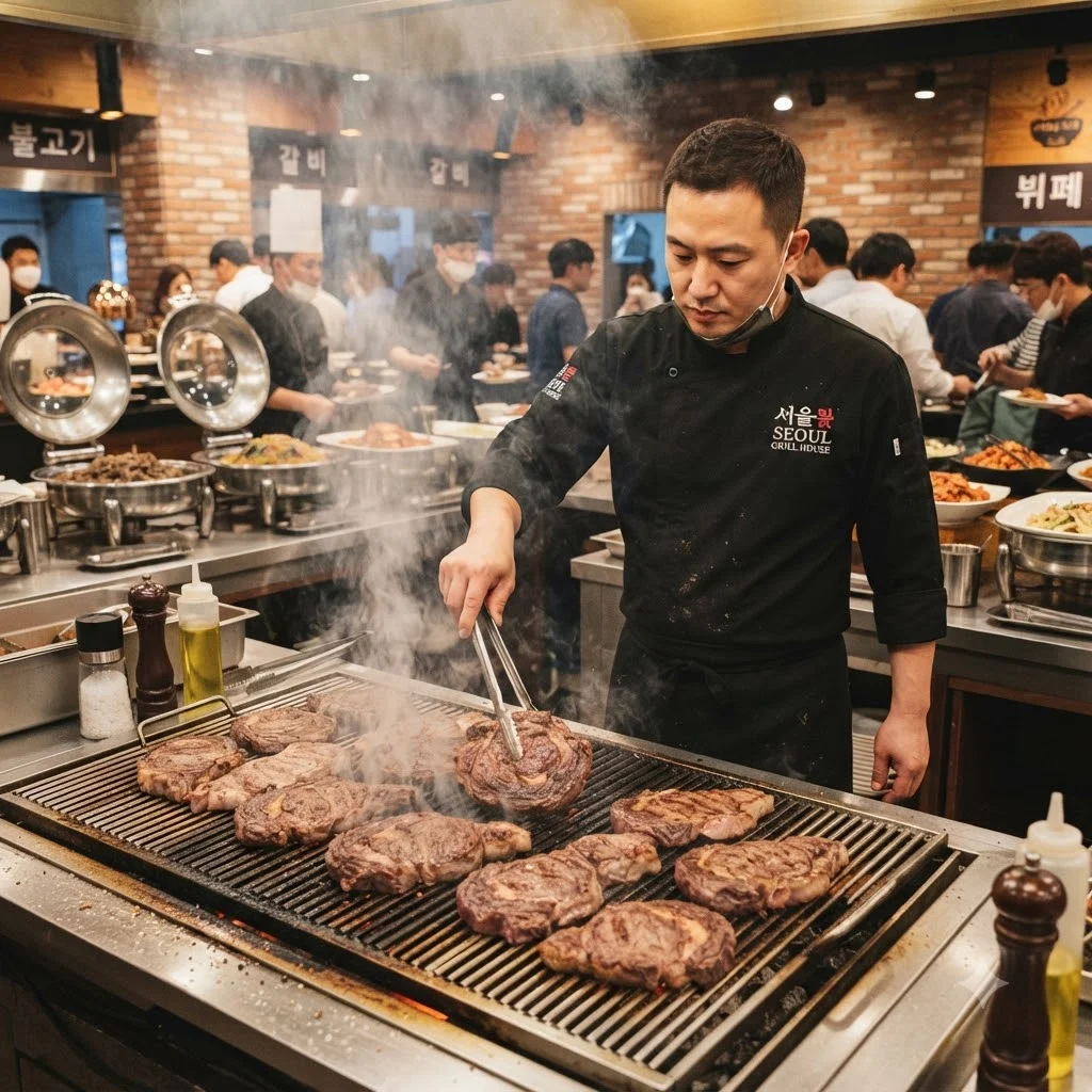 무제한 스테이크, 정말 맛있을까요? 마로나 뷔페 메뉴 탐구