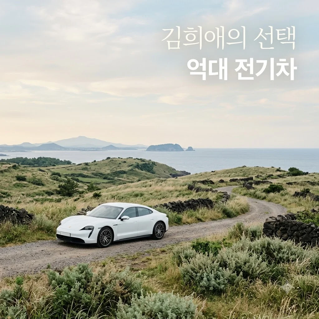김희애 억대 전기차 선택, 조용한 품격의 포르쉐 타이칸 주목!