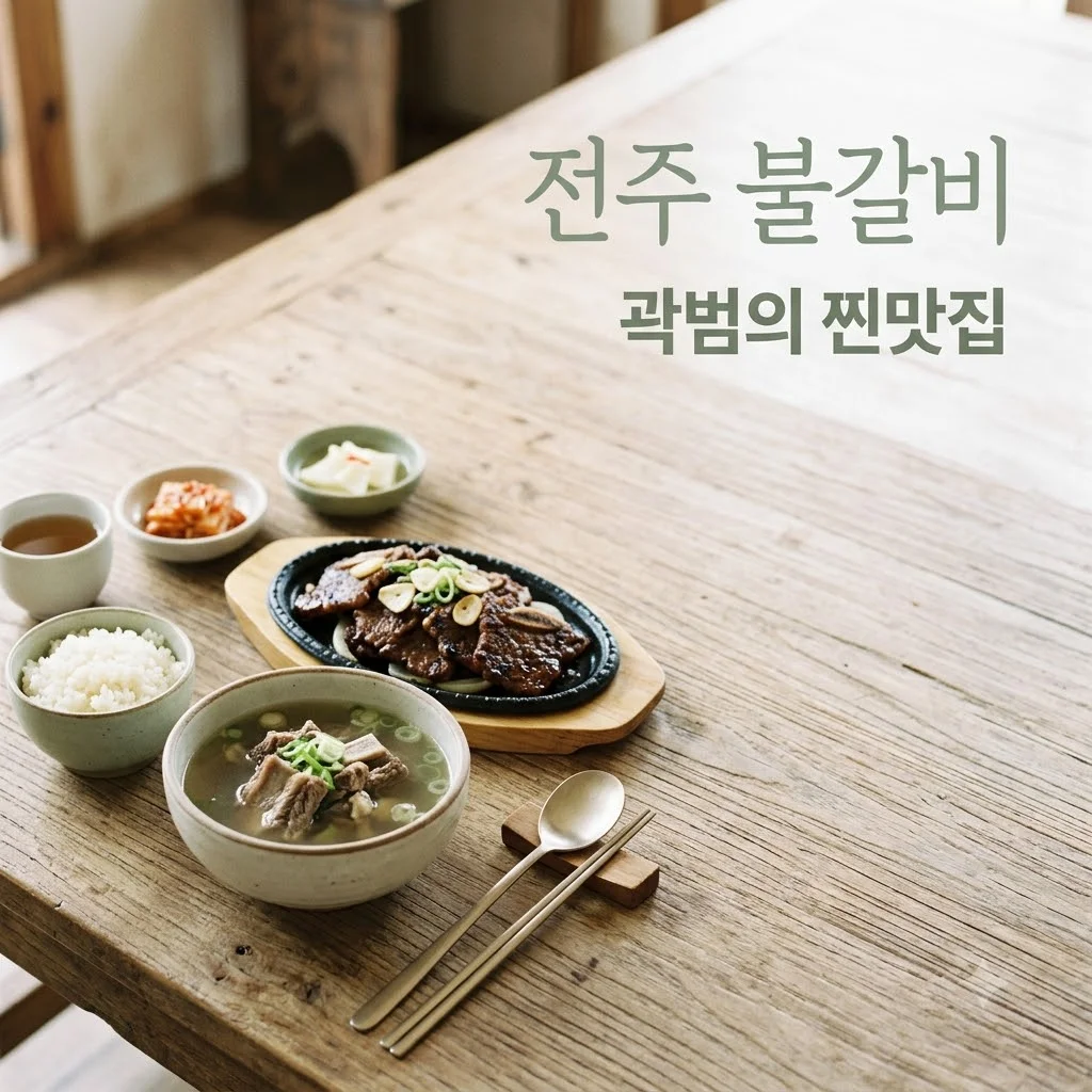 독박투어 전주 불갈비 곽범 단골 '효자문식당' 완벽 해부!
