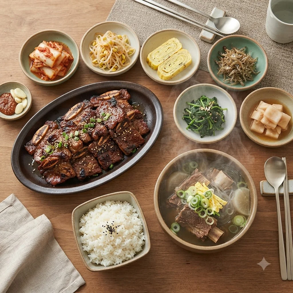 효자문식당의 시그니처 메뉴, 불갈비와 갈비탕의 매력은?