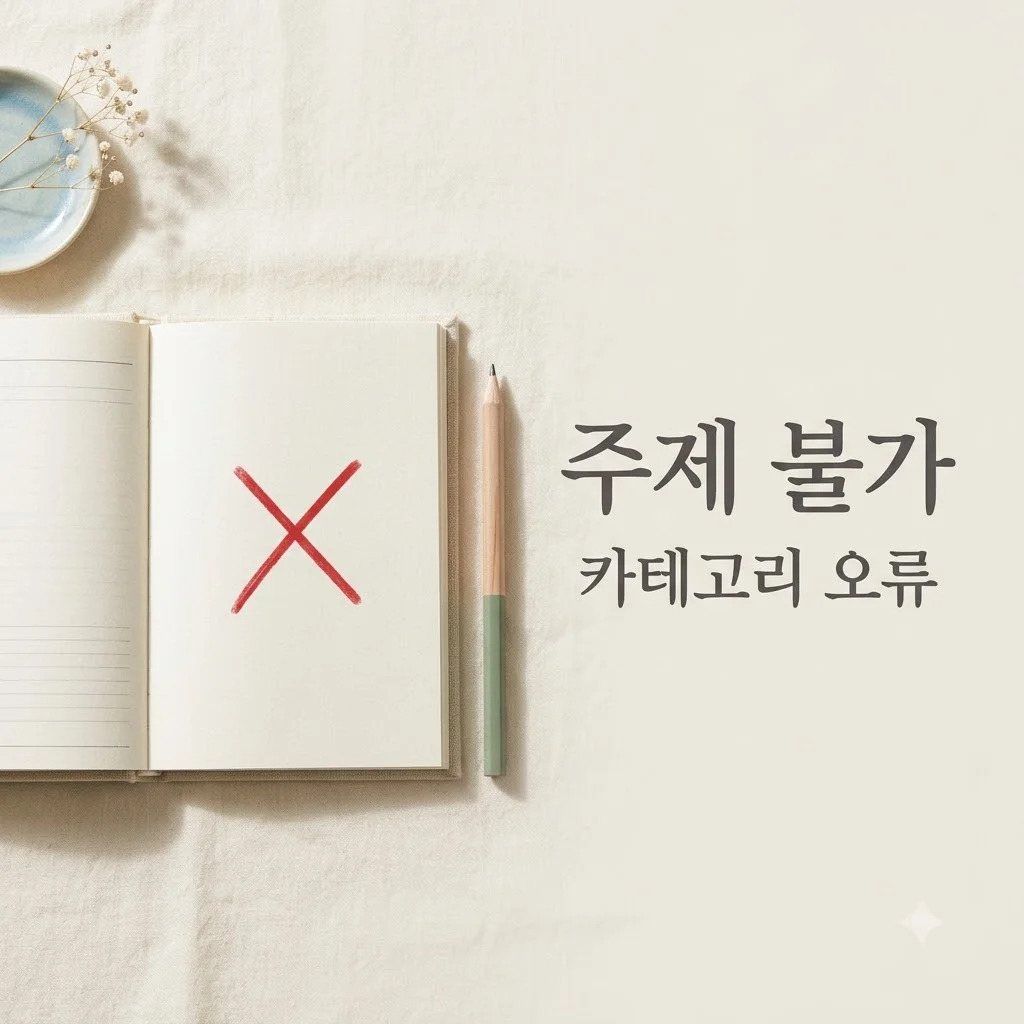 키워드 '오싹한 연애'는 허용 카테고리 범위를 벗어납니다