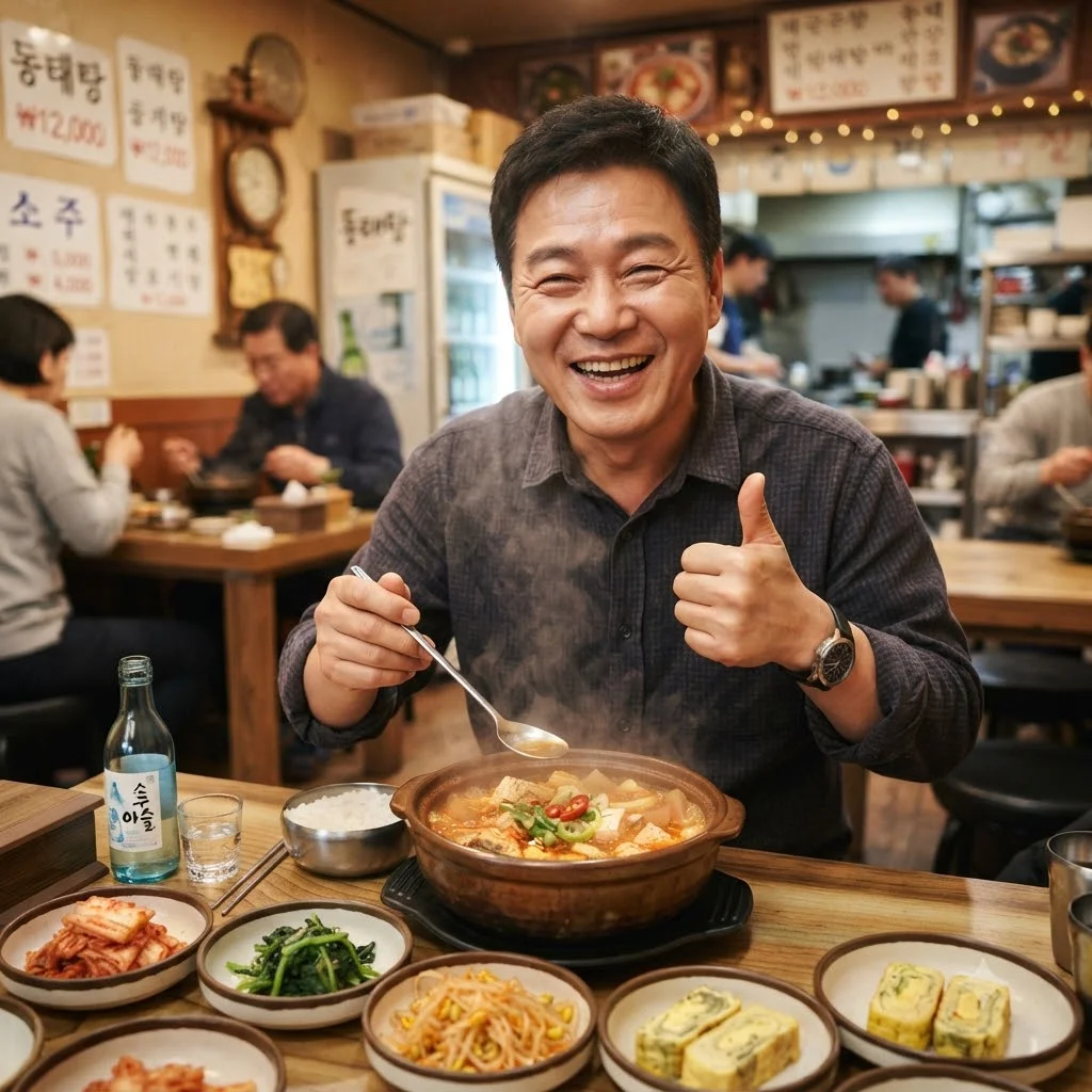 단골 개그맨 김학도가 전하는 순심이뚝배기동태탕의 매력