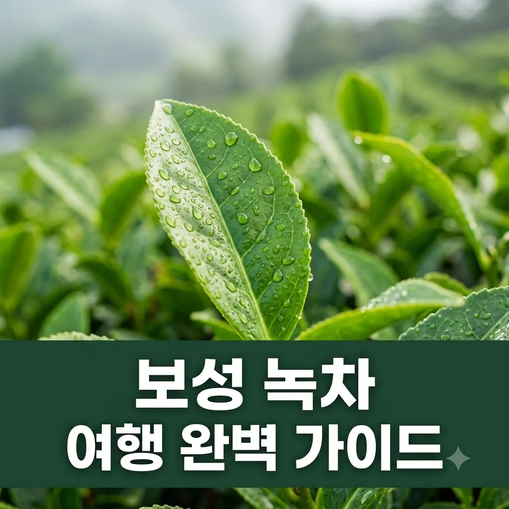 보성 녹차밭, 왜 이렇게 많을까요? 2TV 생생정보 속 명소 완벽 가이드!