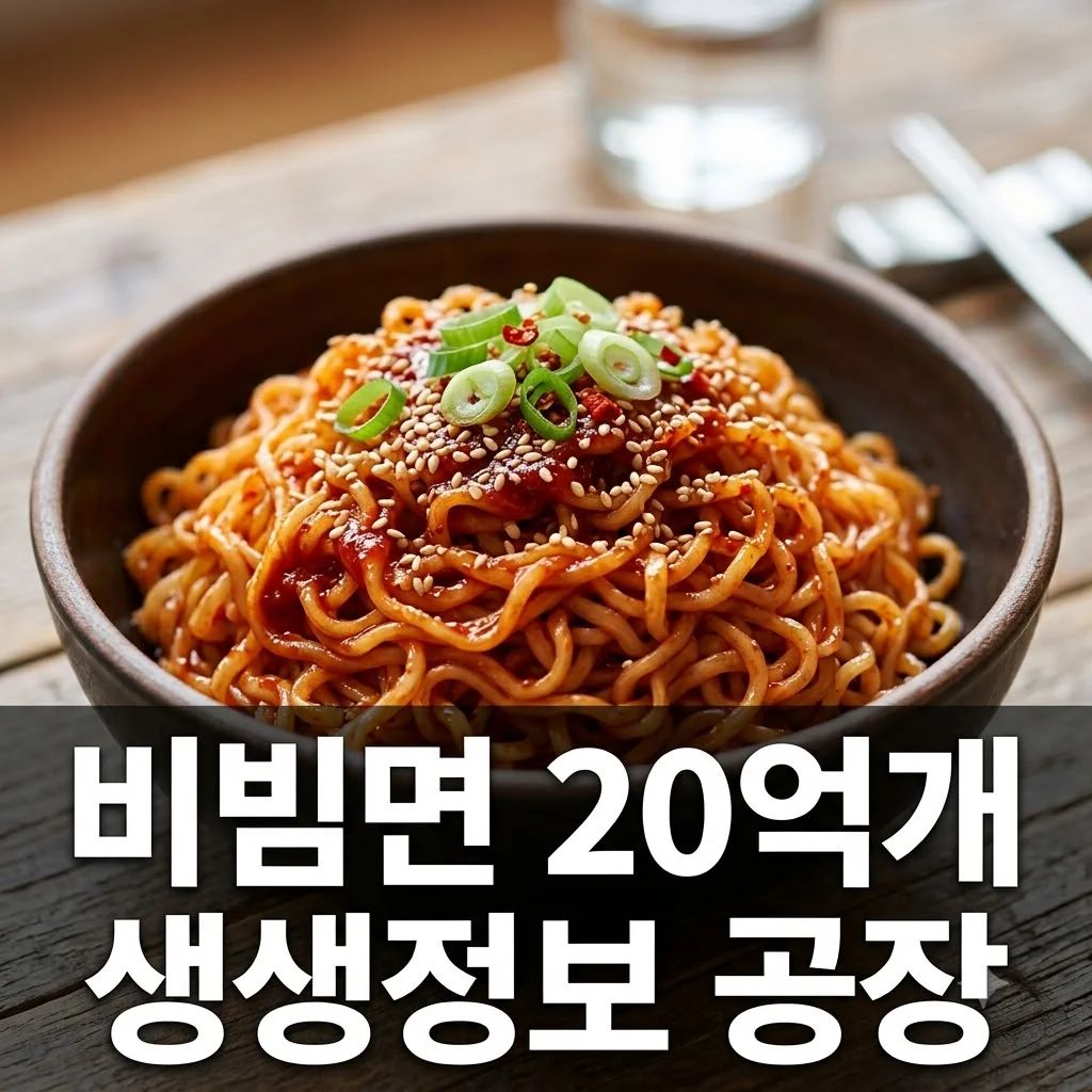2TV 생생정보 팔도비빔면, 누적 20억 개 판매 신화의 생산 현장