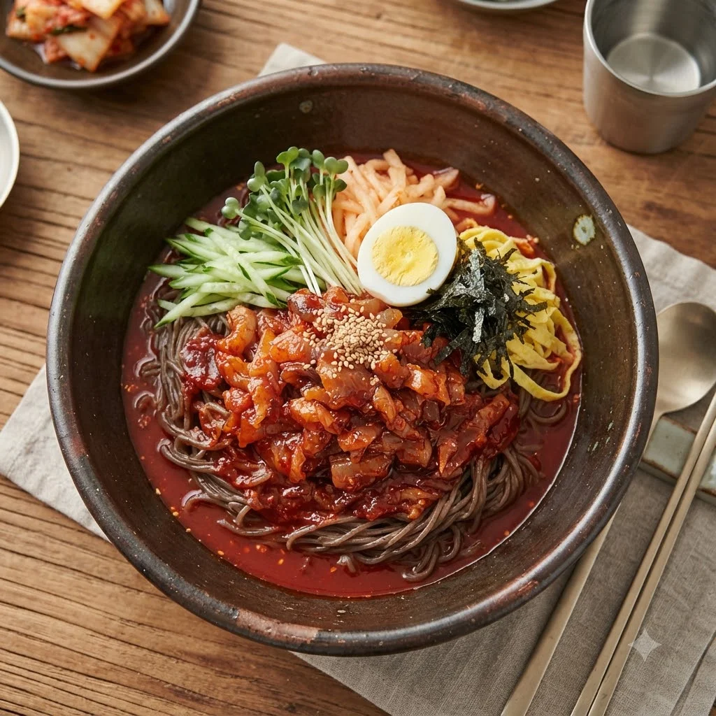 뱅뱅막국수의 별미, 코다리회비빔막국수 파헤치기