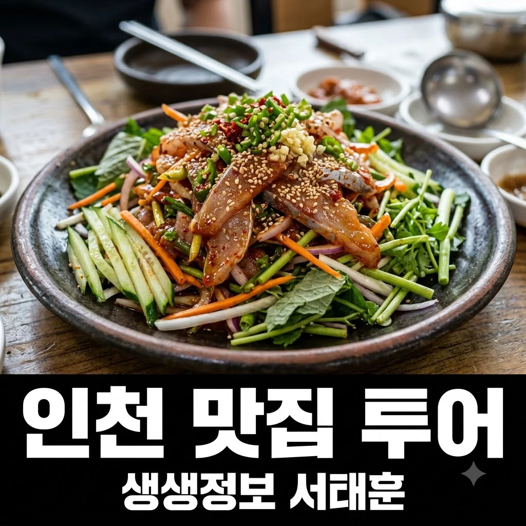 2TV 생생정보 인천 서태훈: 멍스파, 십리포, 통큰밴댕이 완벽 가이드