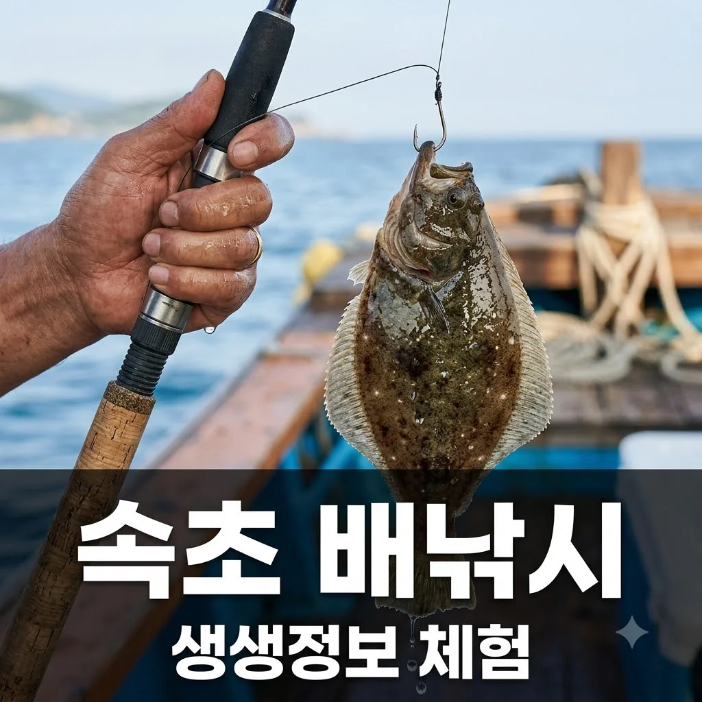 2TV 생생정보 속초 배낚시! 초보도 즐기는 동광호 체험 완벽 가이드