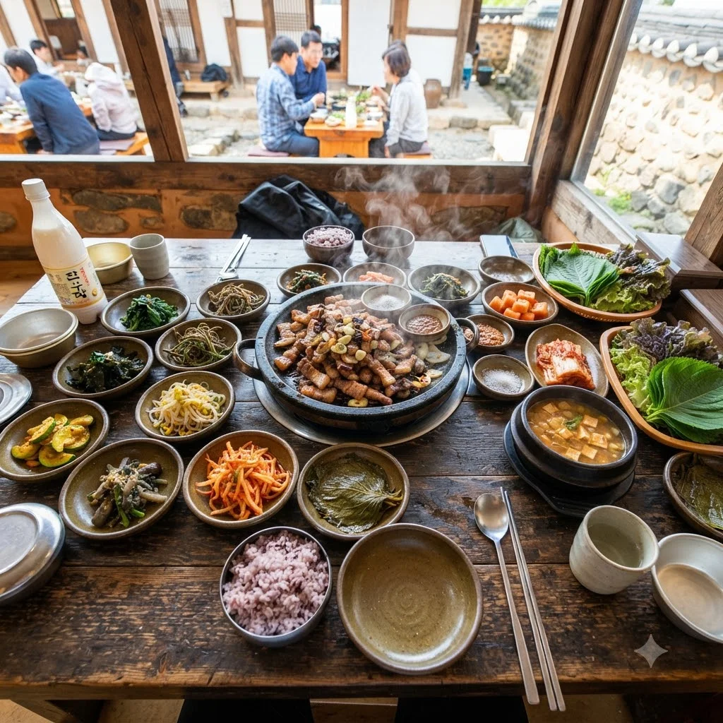 달궁휴게소식당, 봉순 할매의 흑돼지산채정식 핵심 정보 요약