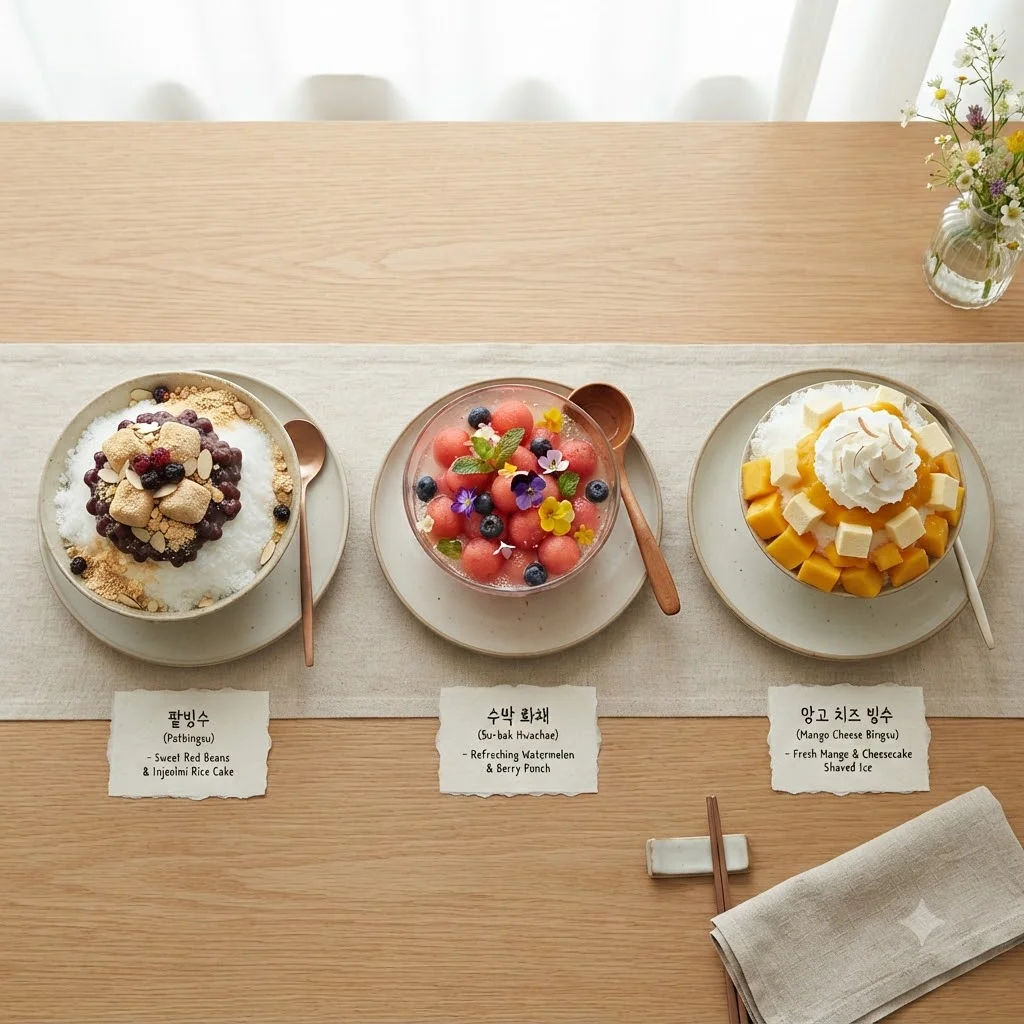 한눈에 보는 생생정보 여름 이색 간식 맛집 3곳