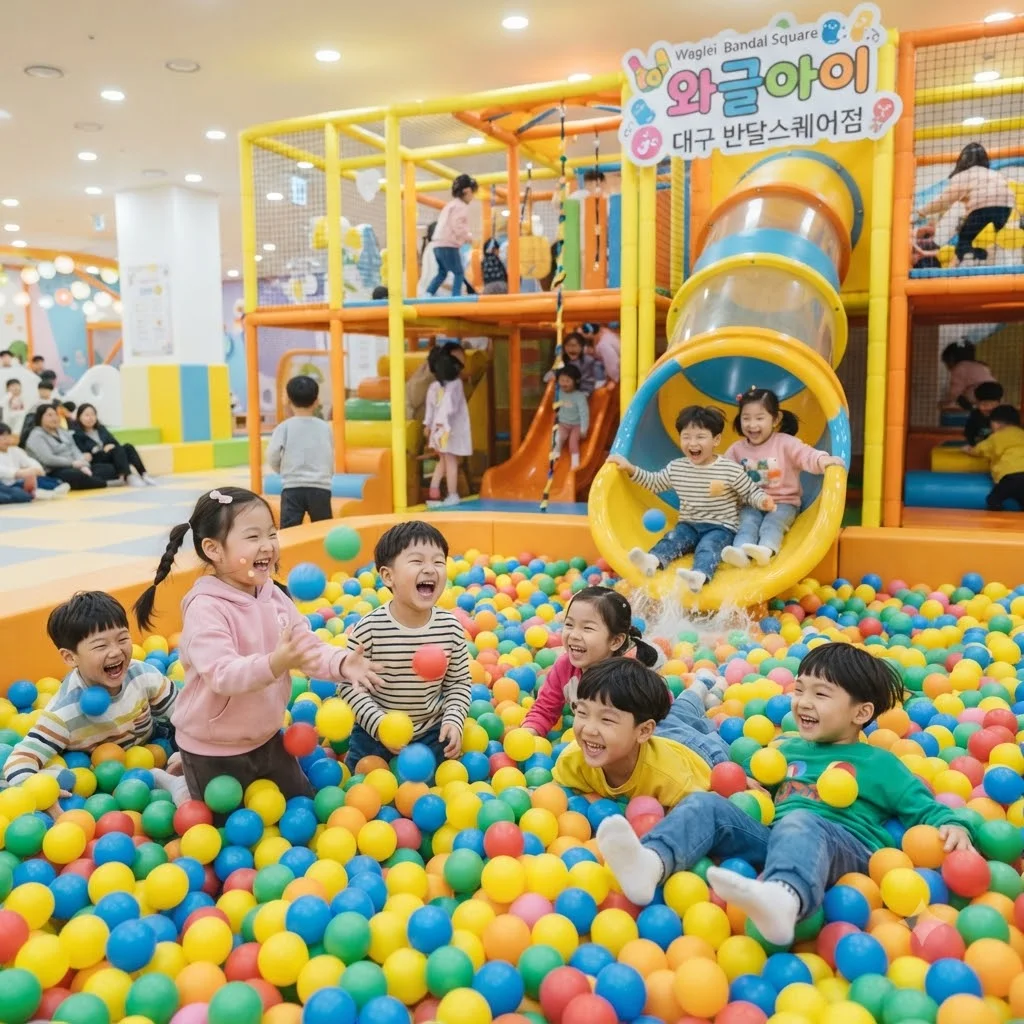 골프 외 즐길 거리: 와글아이 대구반달스퀘어점의 매력