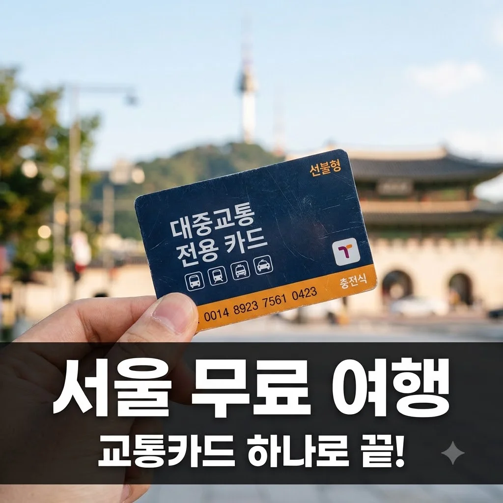 교통카드 서울 무료 여행: 2TV 생생정보 속 알짜배기 명소 5곳!
