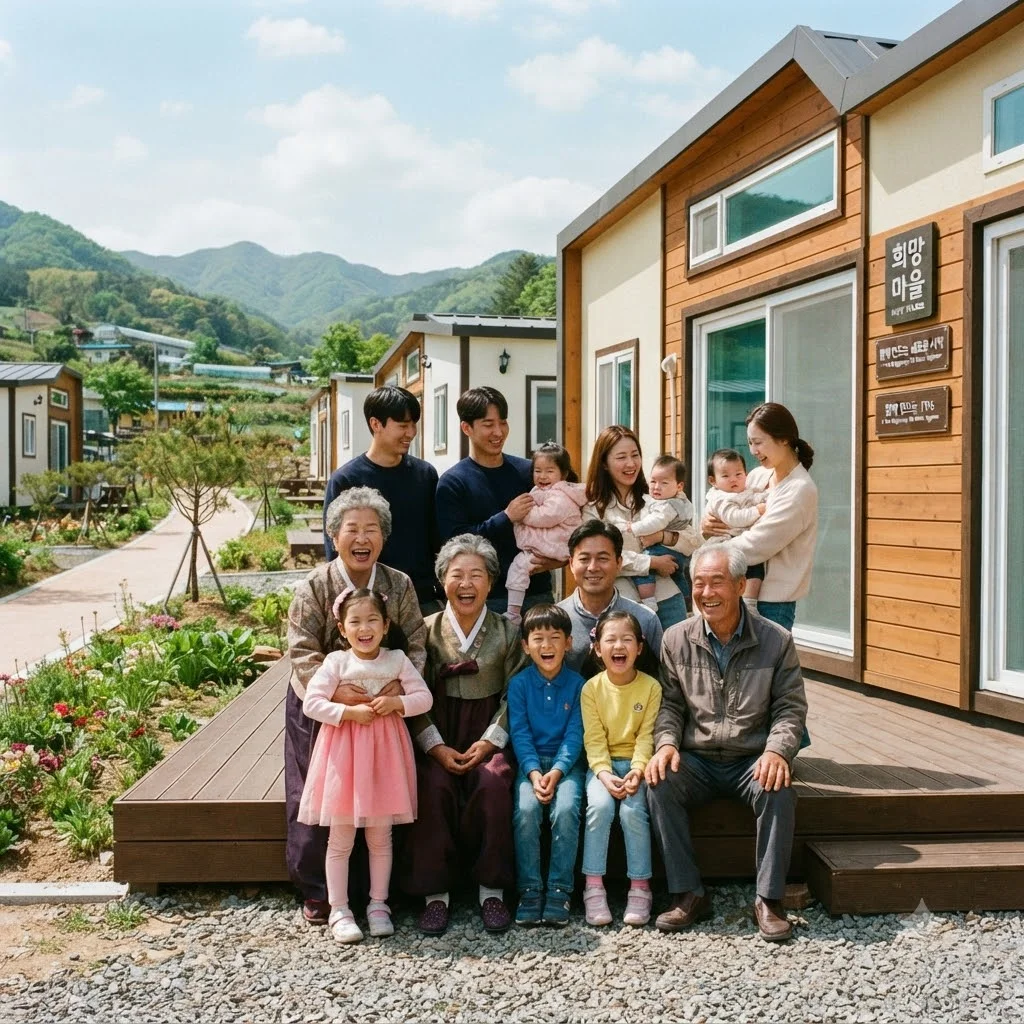 실제 재난 현장에서 빛나는 모듈러주택 활용 사례