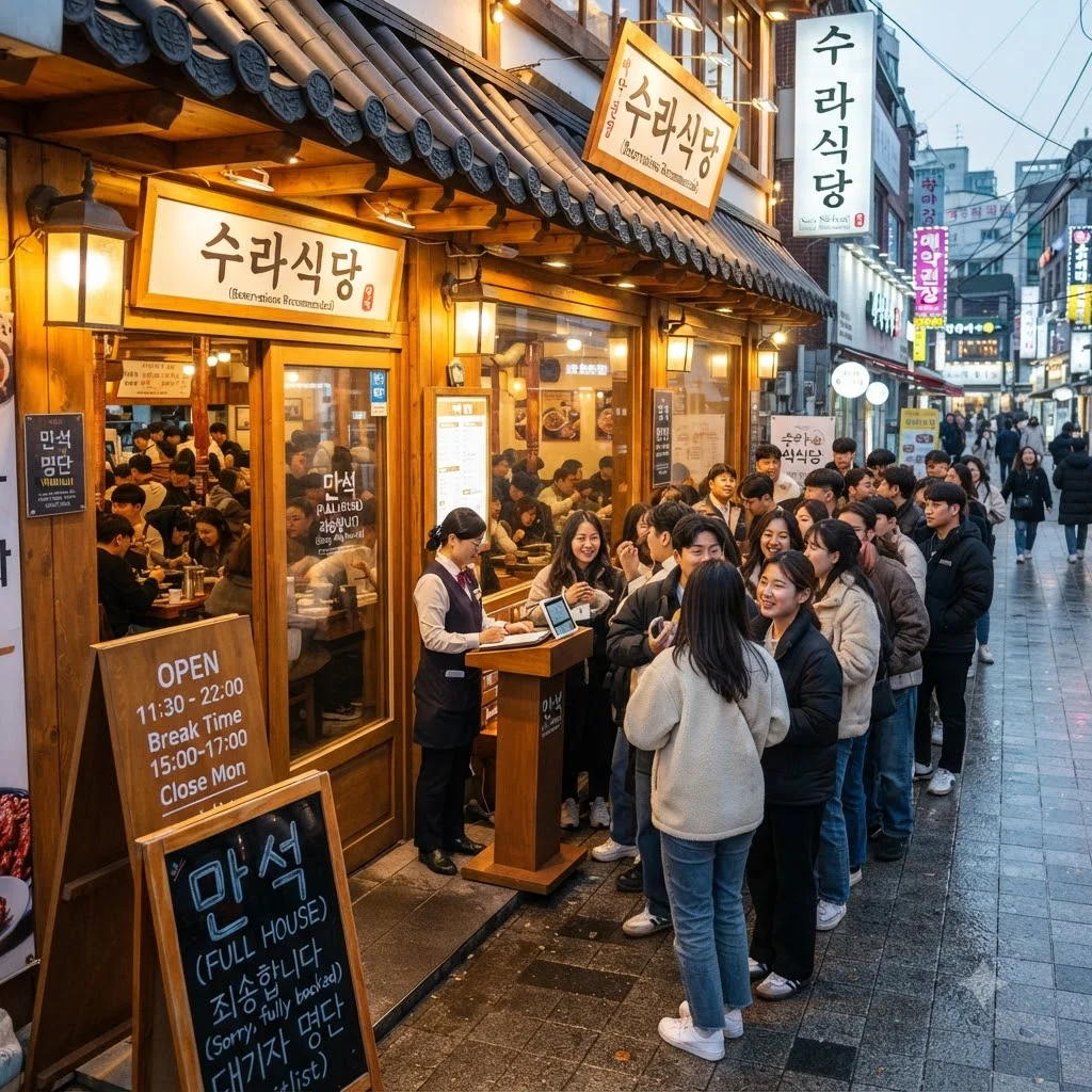 방문 전 필수 체크! 웨이팅 & 예약 꿀팁