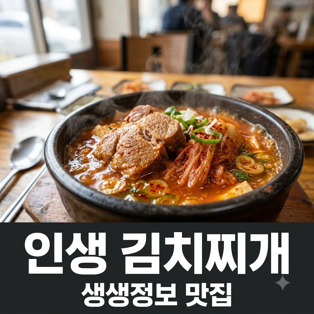 생생정보 아산 오늘도풍년, 통목살 김치찌개 맛집 웨이팅 없이 즐기는 법!
