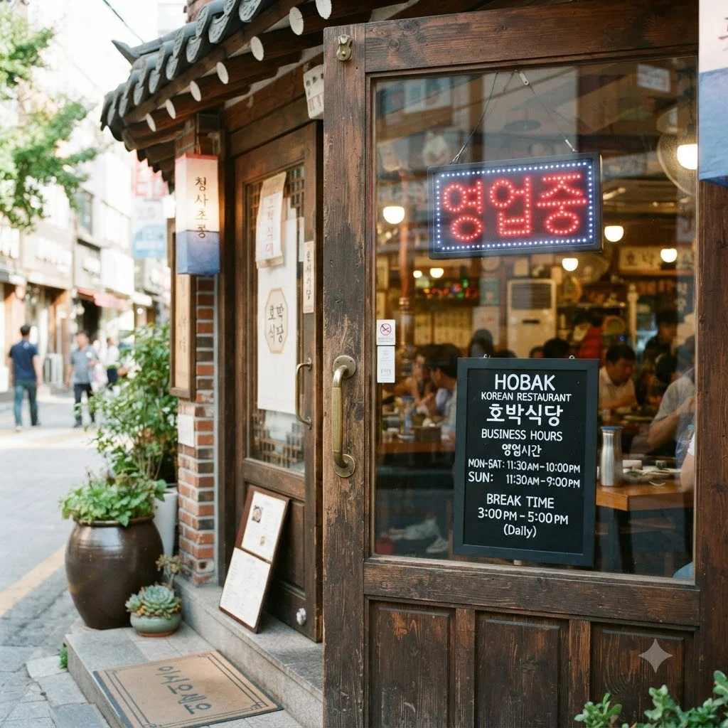 방문 전 필수 확인! 영업시간과 브레이크 타임