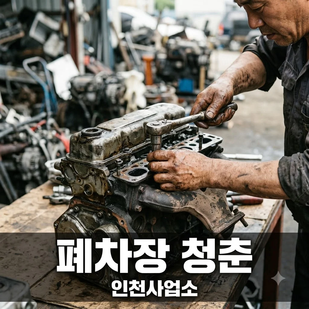 2TV 생생정보: 34세 폐차장 청년, 포기 않는 힘쓰는 청춘 | 인천폐차사업소