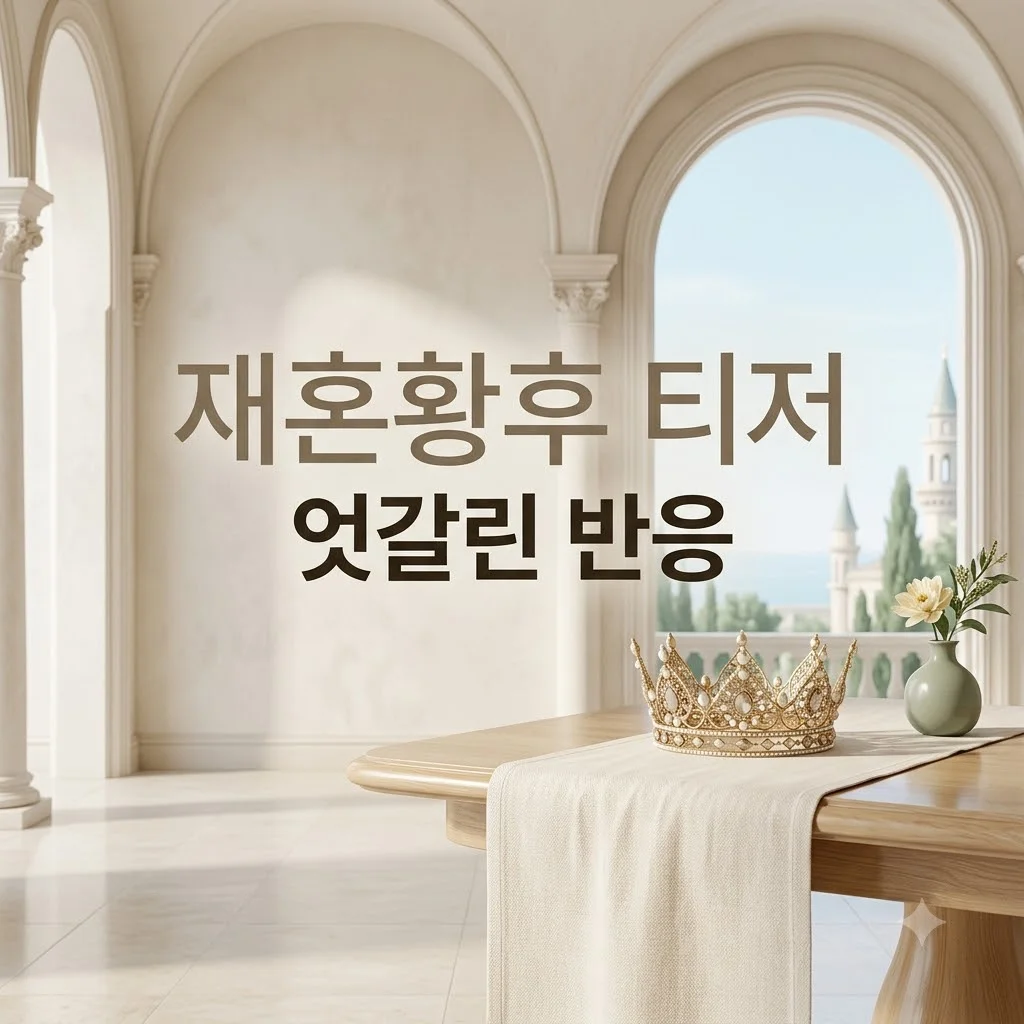 재혼황후 티저, 공개 직후 엇갈린 반응! 당신의 생각은?