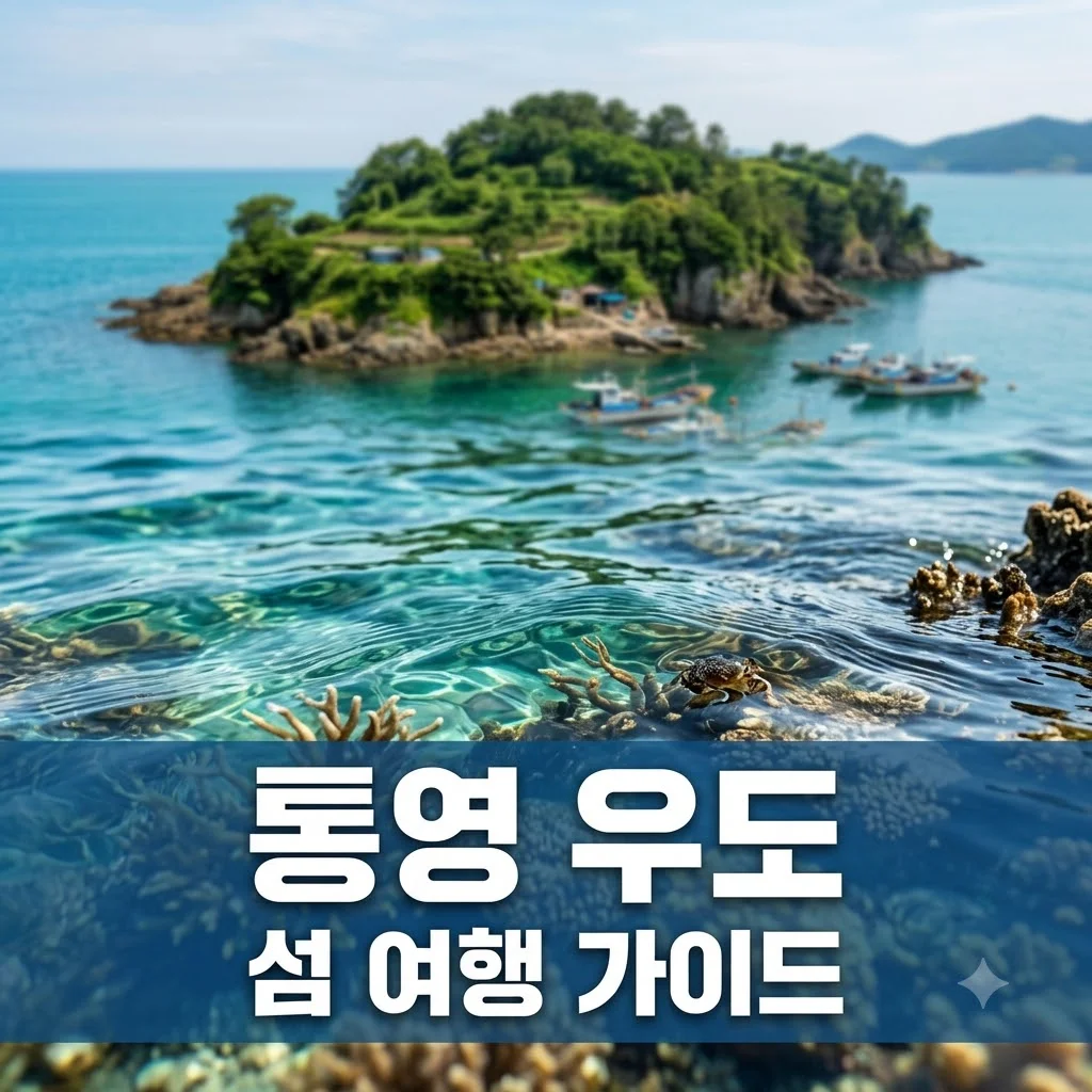통영 우도 여행: 2TV 생생정보 섬 경비 지원 프로모션부터 배편까지 완벽 가이드