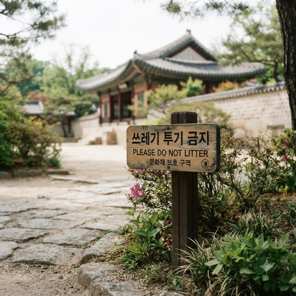 역사 유적지 방문 시 꼭 지켜야 할 주의사항