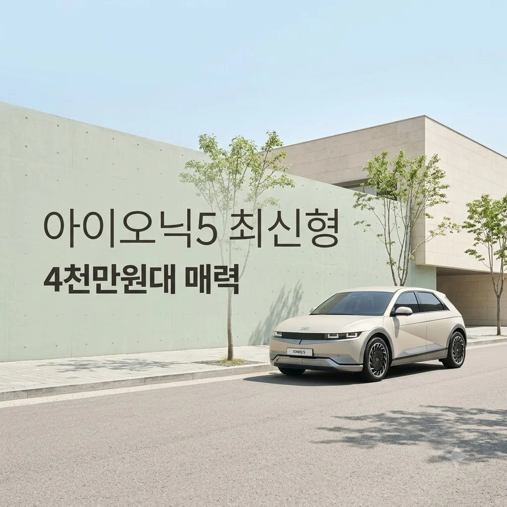 4천만원대 아이오닉5, 최신 2027년형 모델의 매력과 구매 가이드