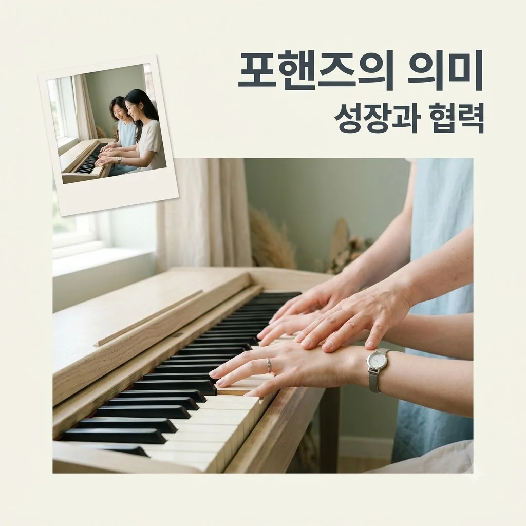 포핸즈, 피아노 연탄곡 속 청춘의 성장과 교육학적 의미
