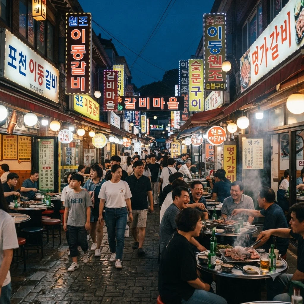 2TV 생생정보가 주목한 포천 이동갈비촌, 지금 바로 떠나볼까요?