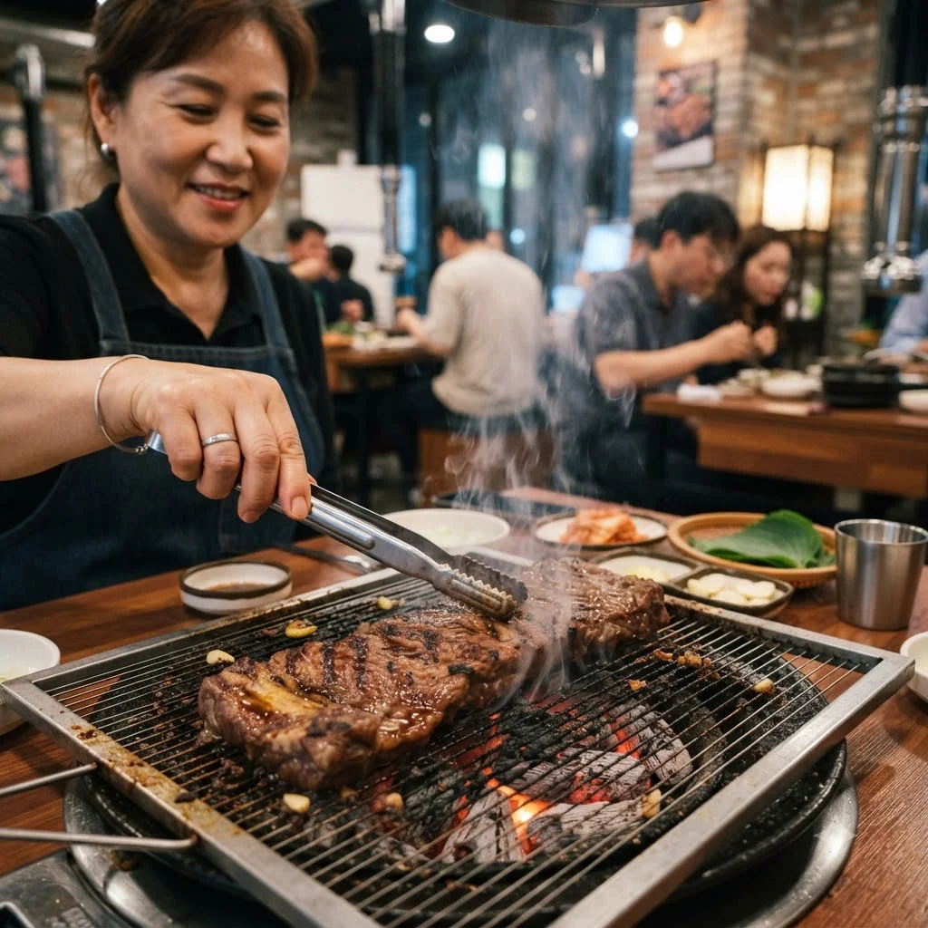 갈비1987: 11cm 이동갈비의 압도적인 비주얼과 맛