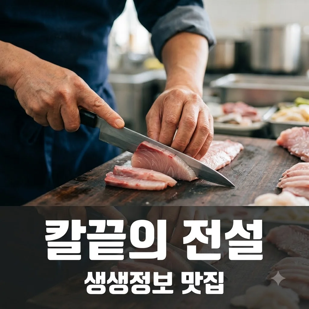 2TV 생생정보 고성 칼잡이 소년: 칼끝으로 바다를 담다! 숨겨진 맛집 정보