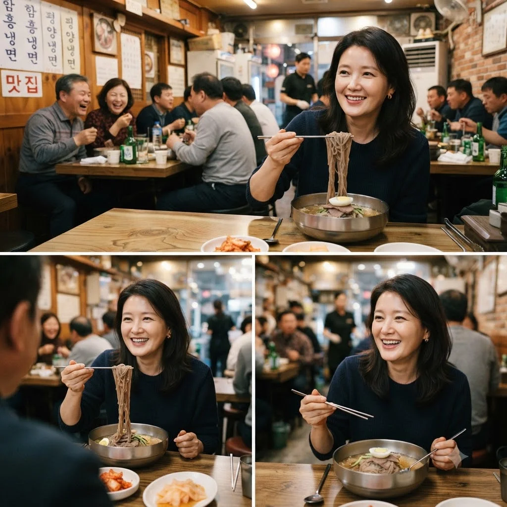 개그우먼 권진영이 골목냉면을 단골 맛집으로 꼽은 이유