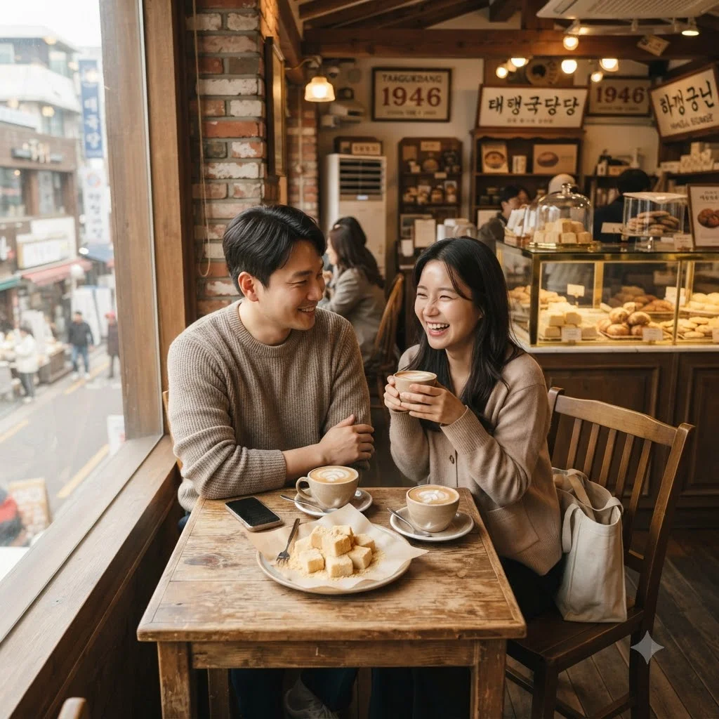 영주 여행의 마무리, 태극당 카스테라 인절미로 달콤하게!