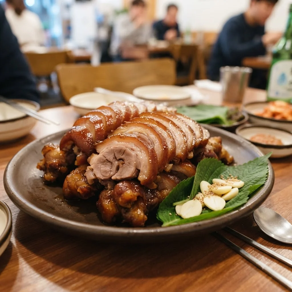 쫀득함의 정수, 마포유가궁중족발의 매력 파헤치기