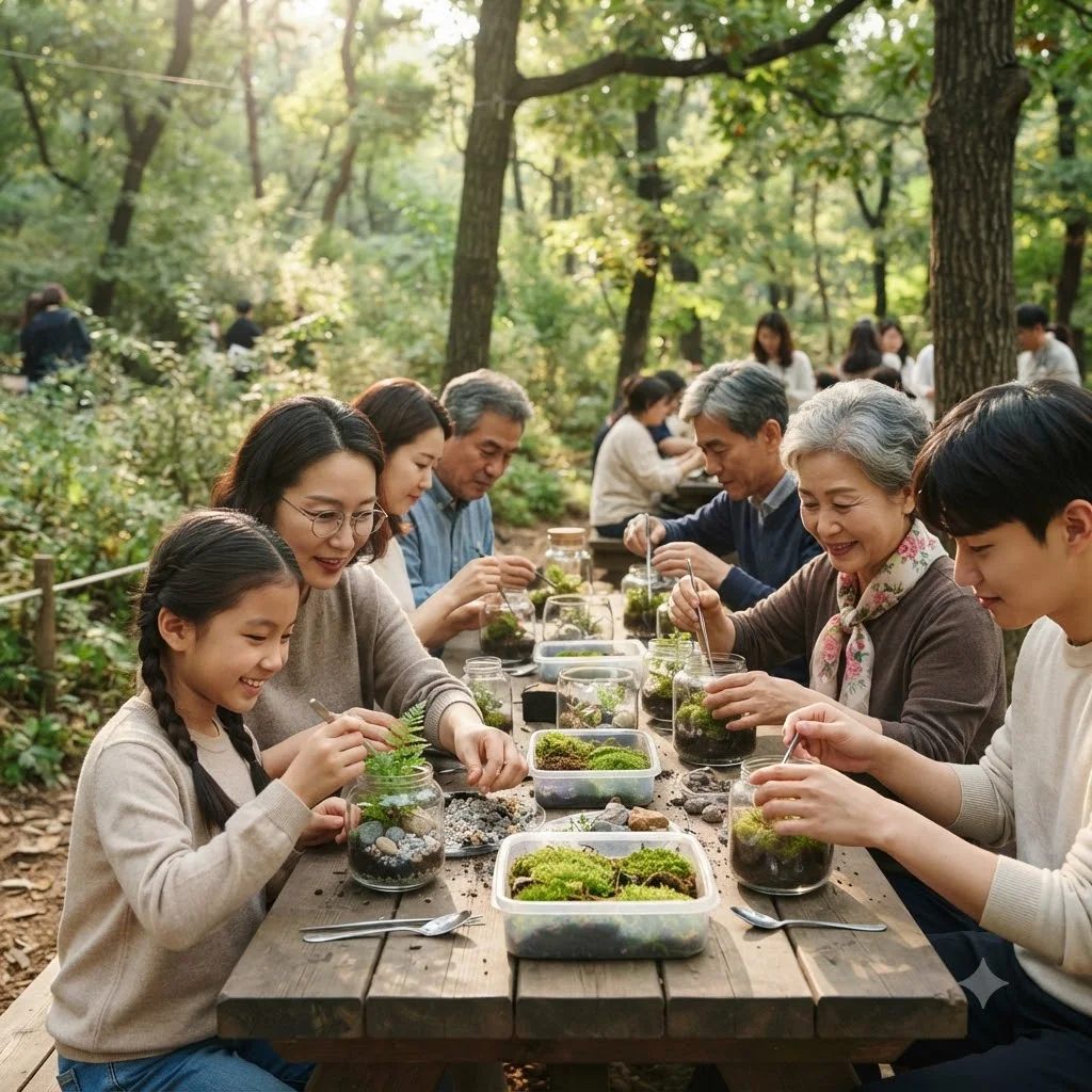 숲이 주는 선물: '나는 숲이다'의 특별한 프로그램