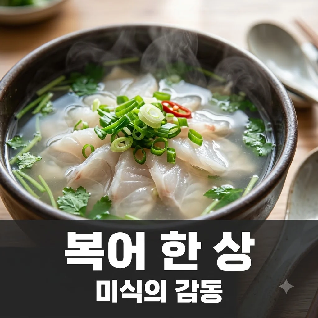 생생정보 복국오마카세: 30년 장인의 아카사카일식 복어 한 상 완벽 가이드