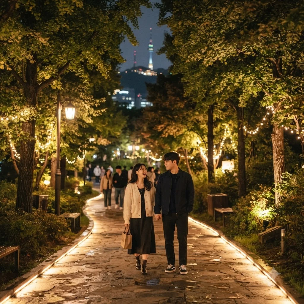 서울숲: 도심 속 자연에서 즐기는 낭만적인 밤
