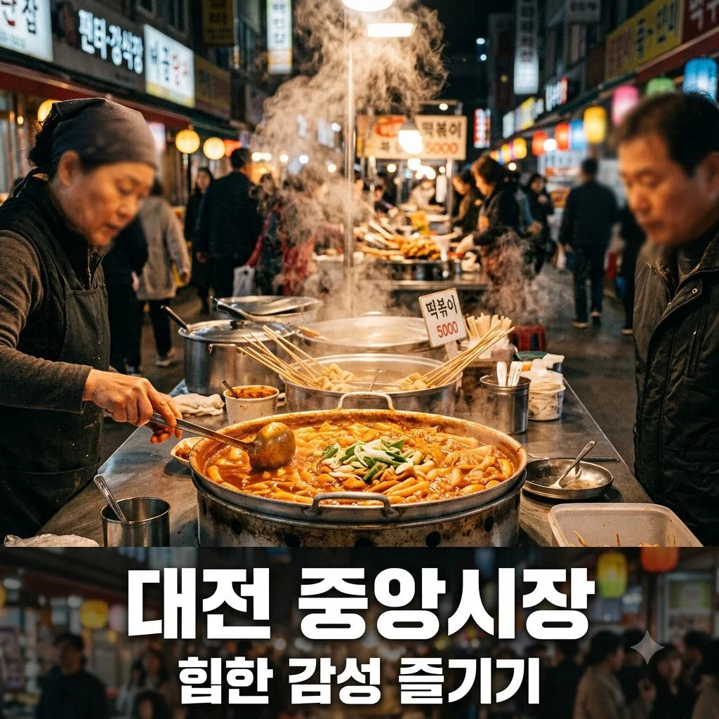 대전 중앙시장: 2TV 생생정보가 주목한 힙한 감성 즐기기