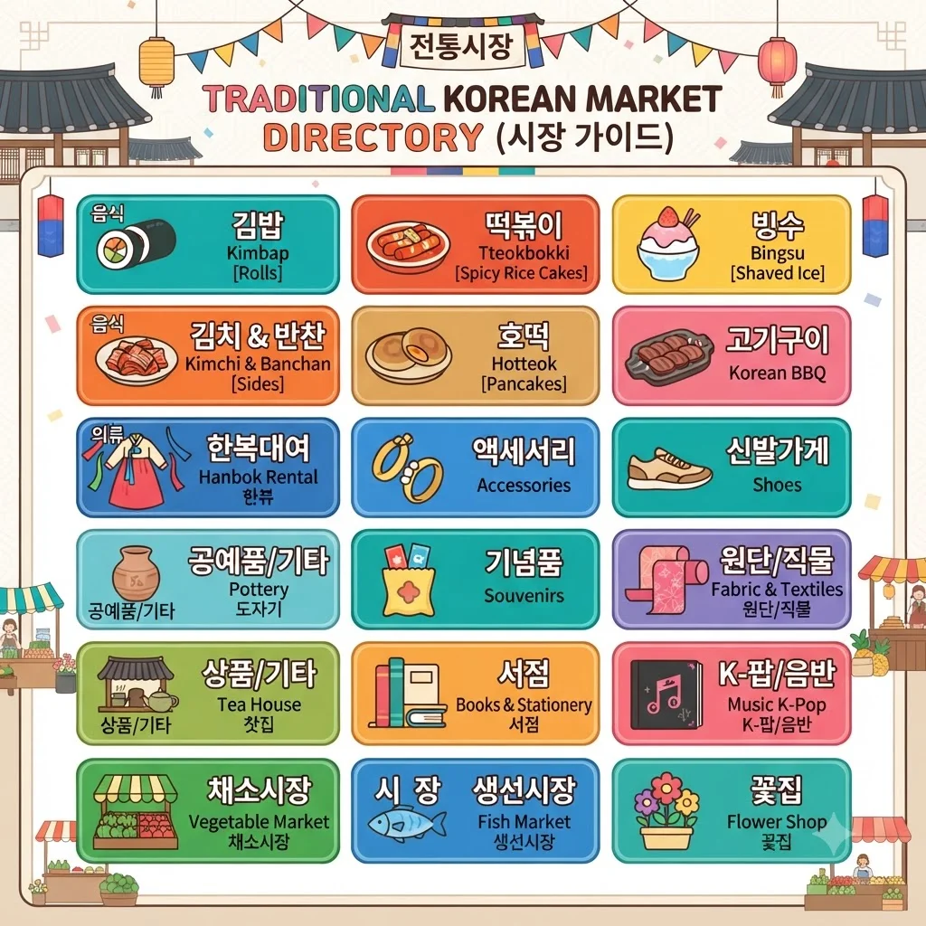 대전 중앙시장의 힙플레이스, 한눈에 보기