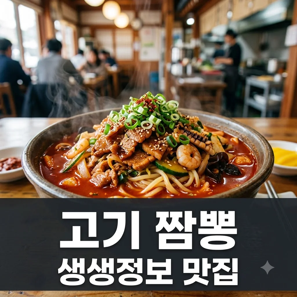 홍성 동산반점, 2TV 생생정보 고기 짬뽕 & 중화 비빔밥! '결정적 한 수' 비법은?