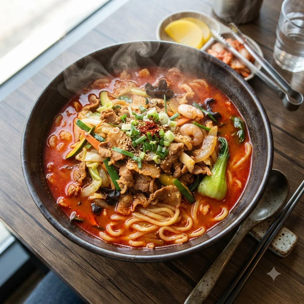 동산반점의 시그니처, 깊은 맛의 고기 짬뽕 전격 분석!
