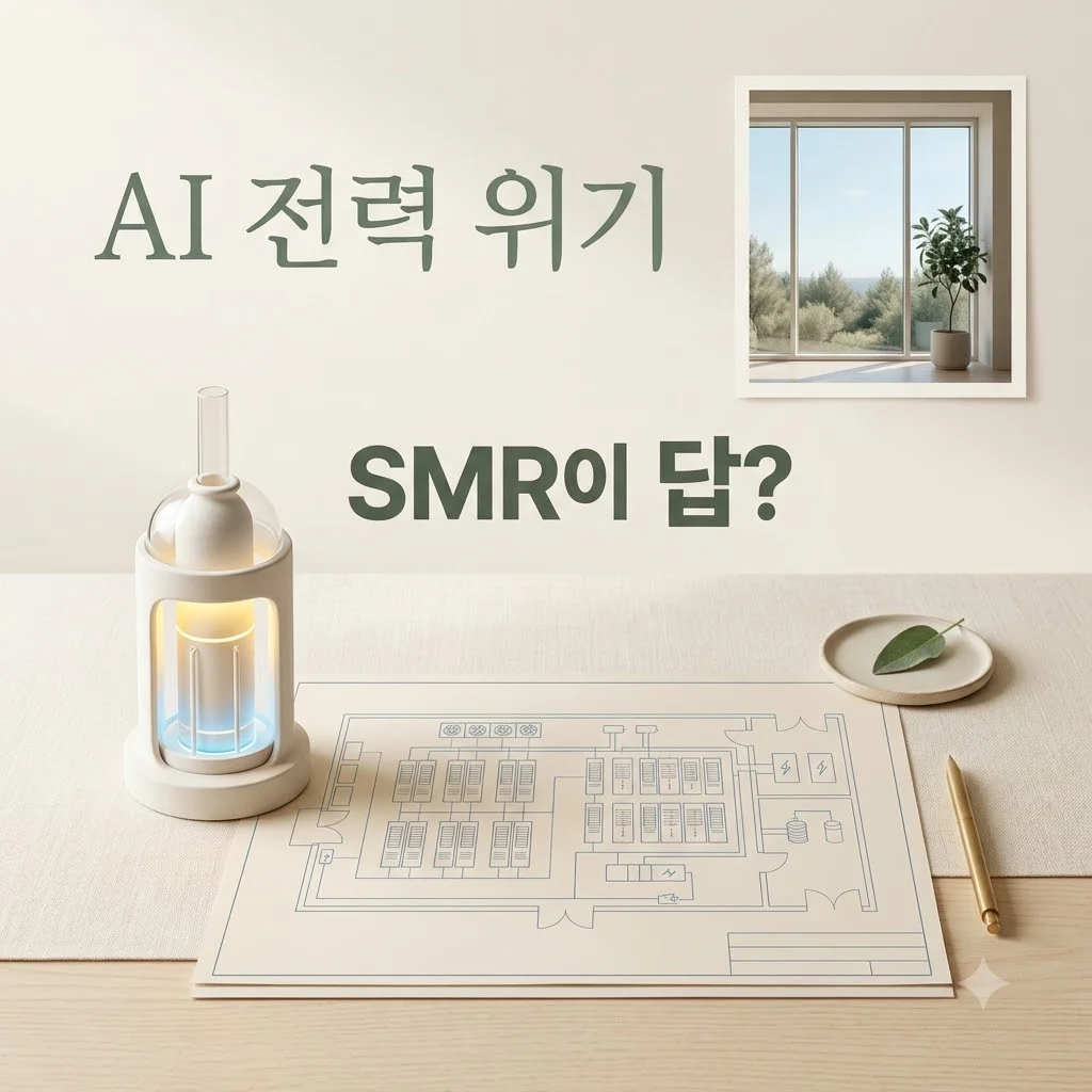 AI 데이터센터 전력 위기, SMR이 해법 될까? 2026년 IT 산업의 새로운 도전