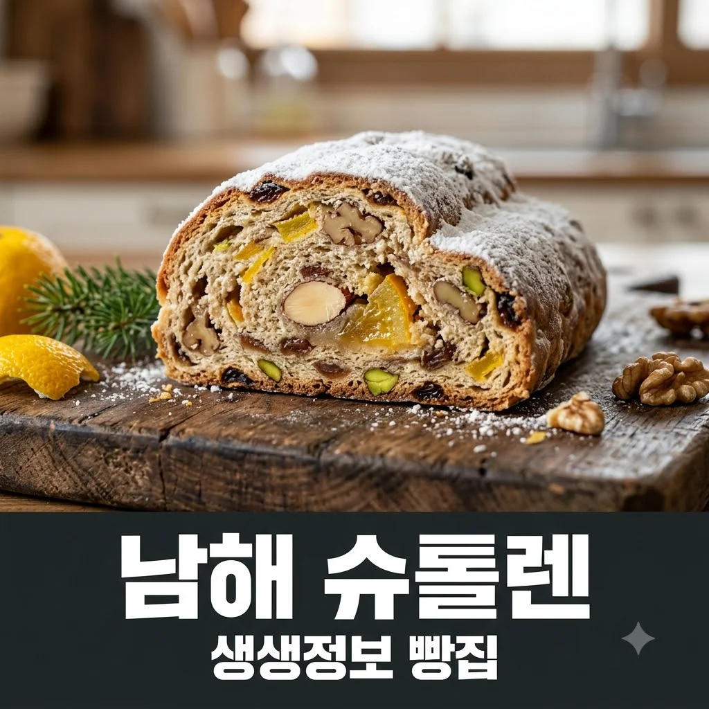 2TV 생생정보 르뱅스타 독일빵집: 남해 독일마을 슈톨렌 맛집 365일 크리스마스!