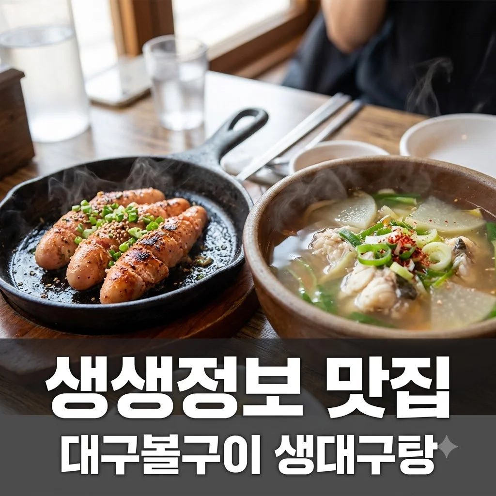2TV 생생정보 맛집 맞수다: 대구볼구이 & 생대구탕, 화끈한 변신!