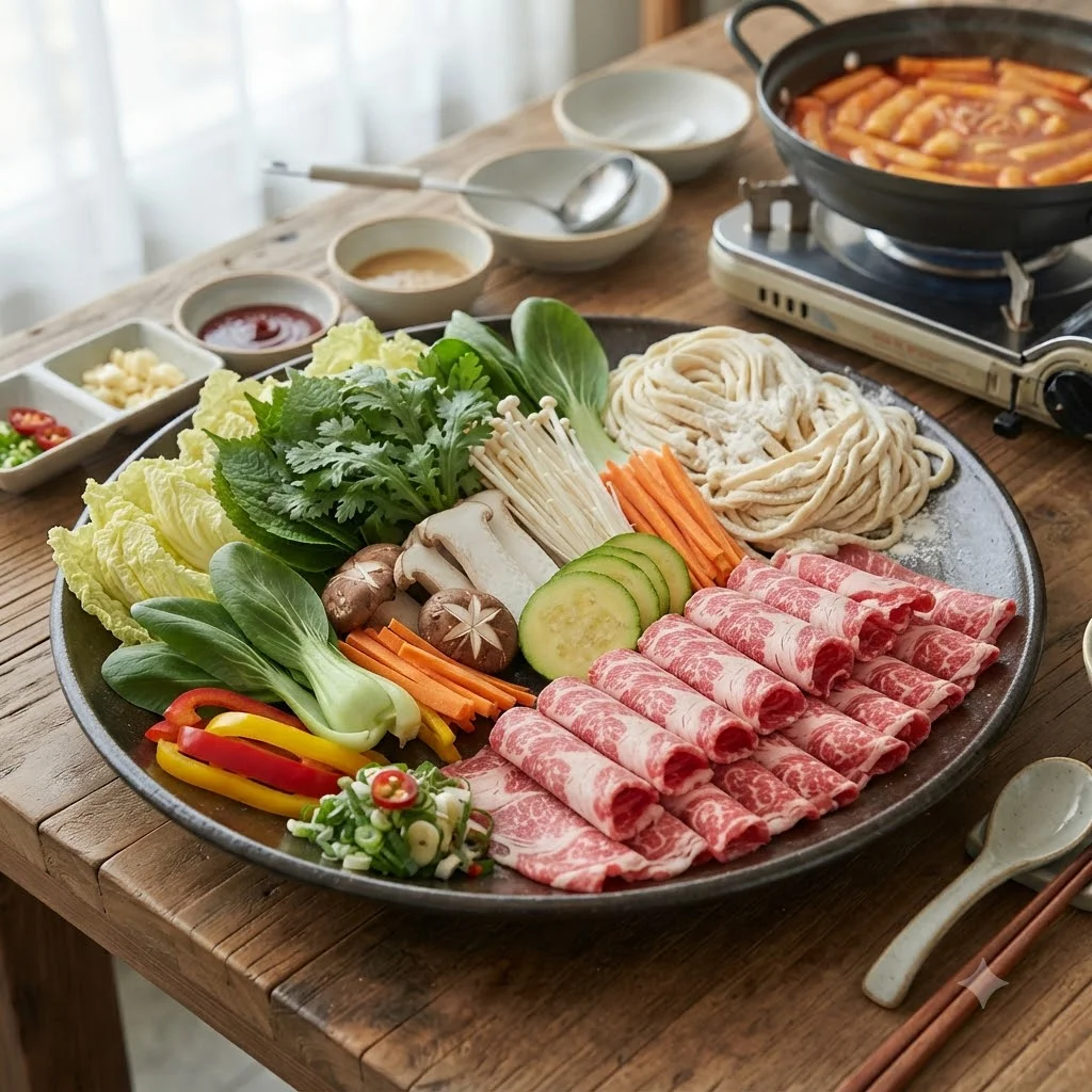방송이 극찬한 '얼큰 샤부칼국수'의 맛, 그 특별함은?