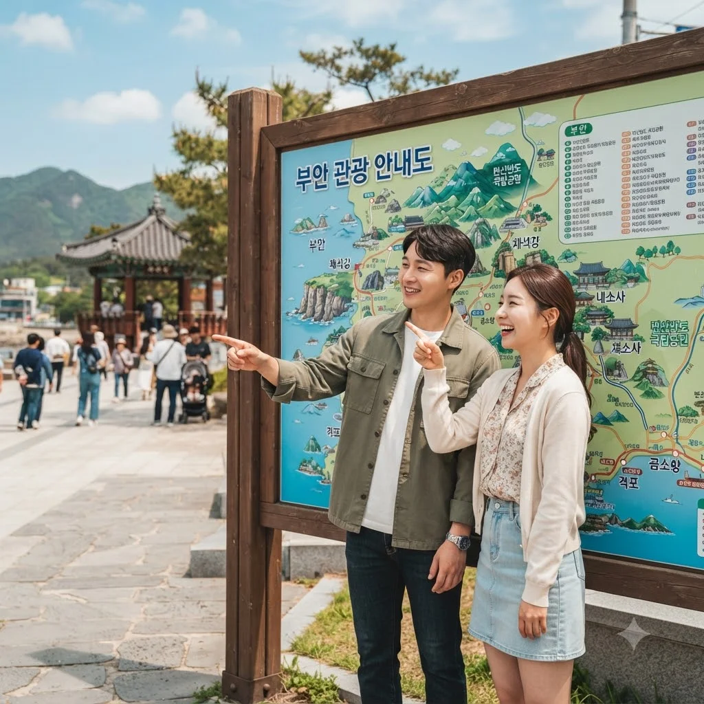 미스터 Lee의 부안 미션, 핵심 여행지 한눈에 보기